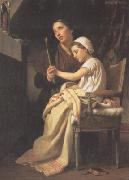Adolphe William Bouguereau The Thank Offering (mk26) oil painting